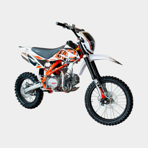 Питбайк KAYO BASIC K125EA 17/14 KRZ (п/автомат, эл. стартер 2024 г)