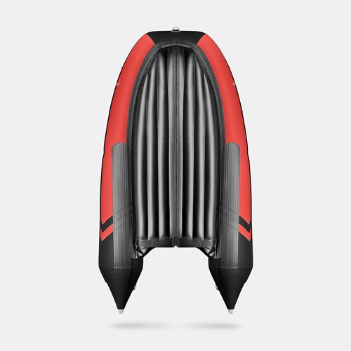 Надувная лодка GLADIATOR E330PRO красно-черный