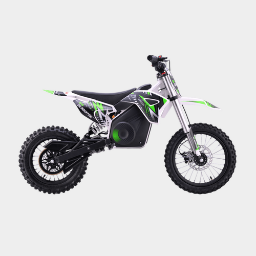 Питбайк электрический Gladiator E6 green (48V1600W, 14/12)
