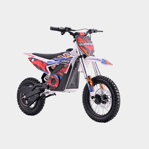 Питбайк электрический Gladiator E5 red (36V1000W, 12/10)