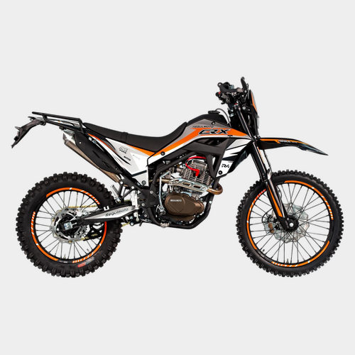 Мотоцикл Regulmoto CR-X (черный/оранжевый, 201060-1)