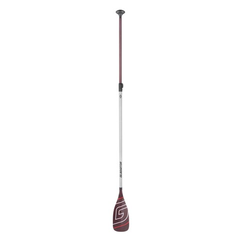 SUP весло Gladiator Race Full Carbon silver/red 3-части, лопатка M